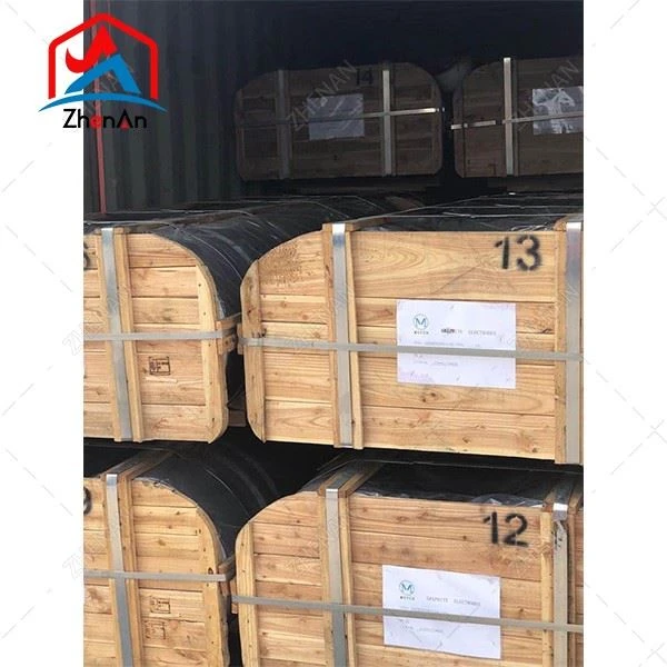 China Factory Manufacturer EAF Nipple 4TPIL Electrodo de grafito Graphite Electrode UHP 600-2400 mm